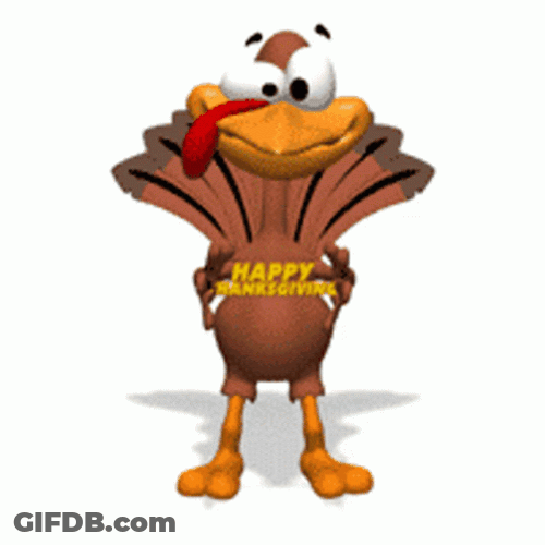 Happy Turkey Day Thanksgiving Celebration GIF