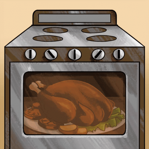 Happy Turkey Day Thanksgiving Time GIF