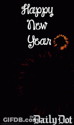 Happy Valentine's Day Card With Grass And Hearts GIF