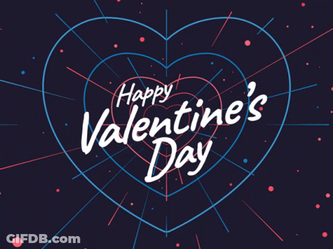 Happy Valentines Day Astrology Heart GIF