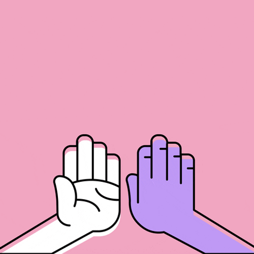 Happy Valentines Day Friend Hands GIF