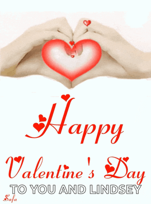 Happy Valentines Day Hands GIF