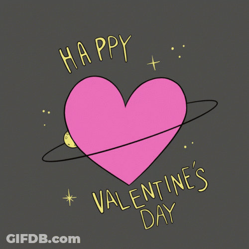 Happy Valentines Day Jupiter Heart GIF