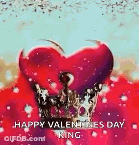 Happy Valentines Day King Heart GIF