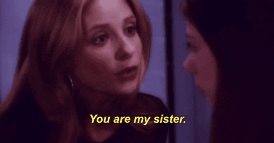 Happy Valentines Day Sisters Buffy The Vampire Slayer GIF