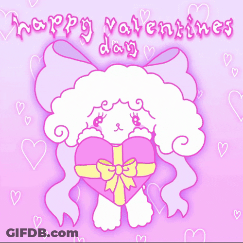 Happy Valentines Day Son Heart Shaped Gift GIF