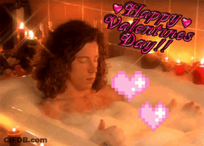 Happy Valentines Day Son Taking A Bath GIF
