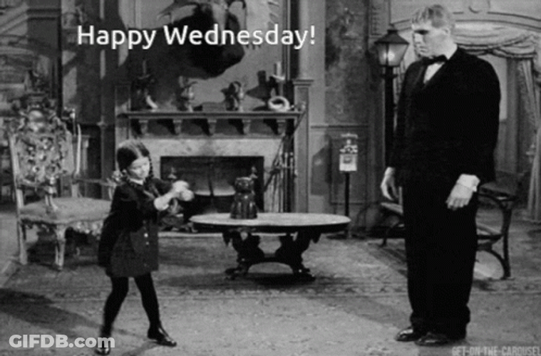 Happy Wednesday Classic Dancing GIF