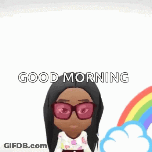 Happy Wednesday Good Morning Girl In Sunglasses GIF