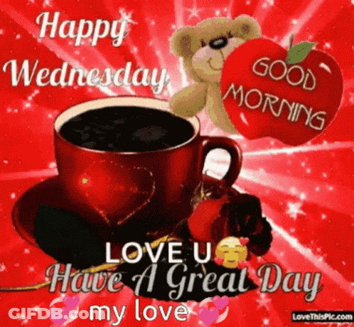 Happy Wednesday Love You Great Day GIF