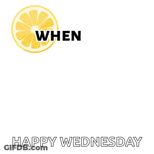 Happy Wednesday Message With Cup Of Coffee GIF