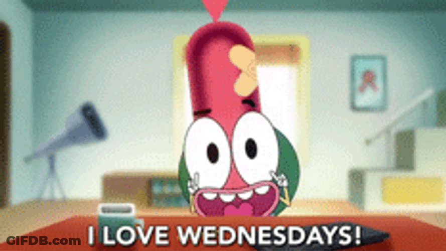 Happy Wednesday Pinky Malinky GIF
