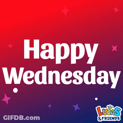 Happy Wednesday Text GIF