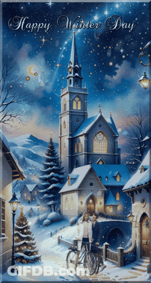 Happy Winter Saturday Winter Season GIF