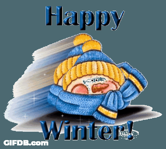 Happy Winter Season Saturday GIF