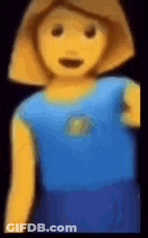 Happy Woman Emoji Dancing Lively GIF