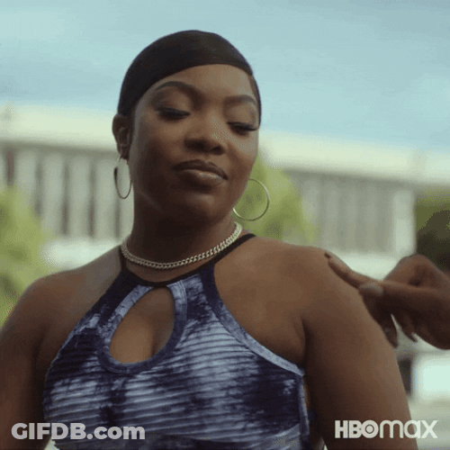 Happy Woman Making Pinky Promise GIF