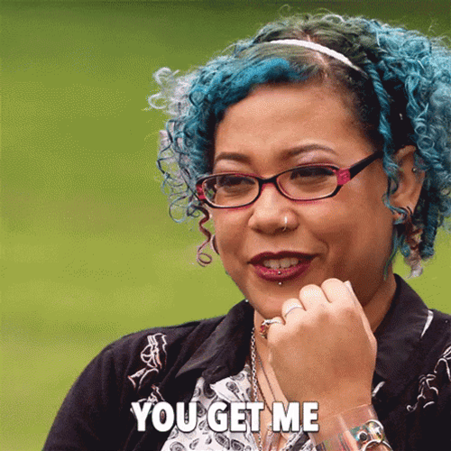 Happy Woman You Get Me GIF