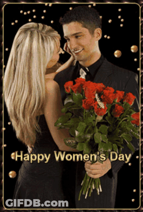 Happy Womens Day Couple GIF