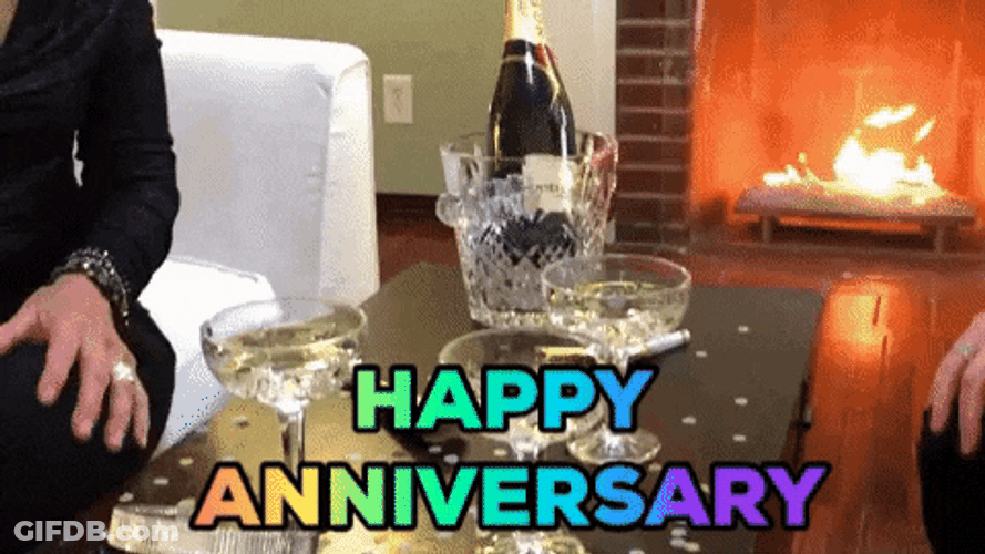 Happy Work Anniversary Celebrate GIF