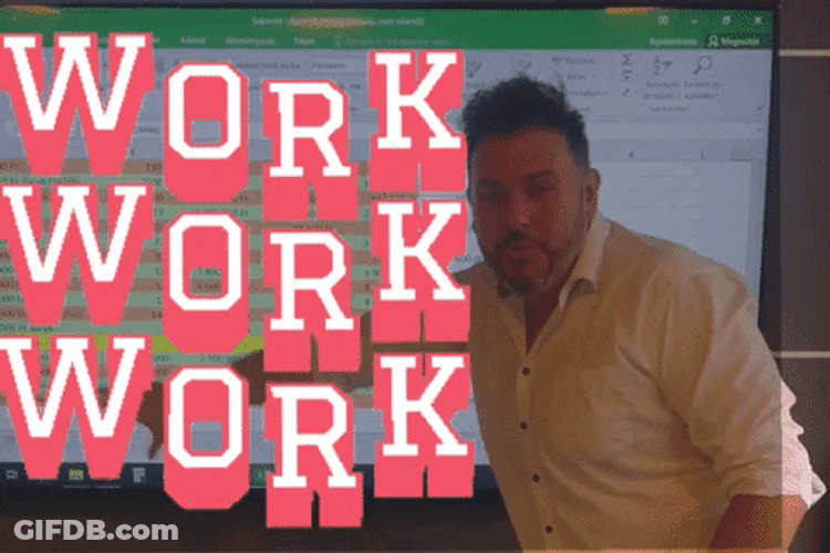 Happy Work Anniversary Gleeful Shuffle GIF
