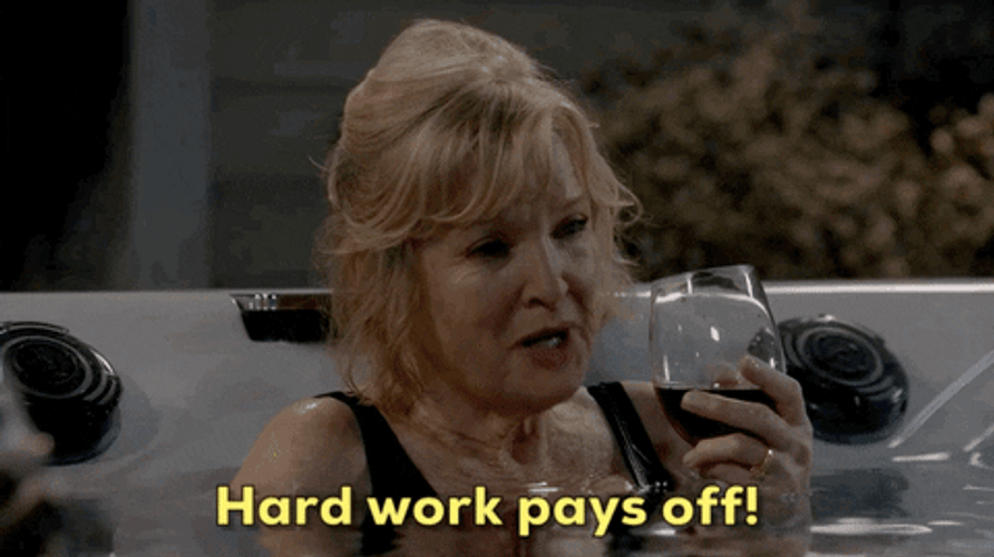 Happy Work Anniversary Pays Off GIF