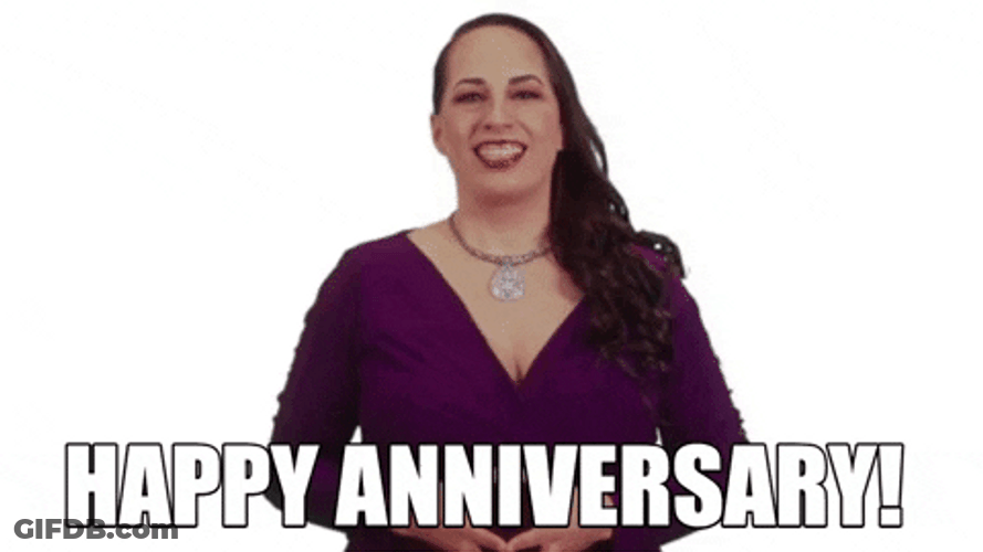 Happy Work Anniversary Penelope Jane Smith GIF
