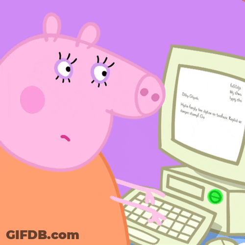 Happy Work Anniversary Peppa Pig GIF