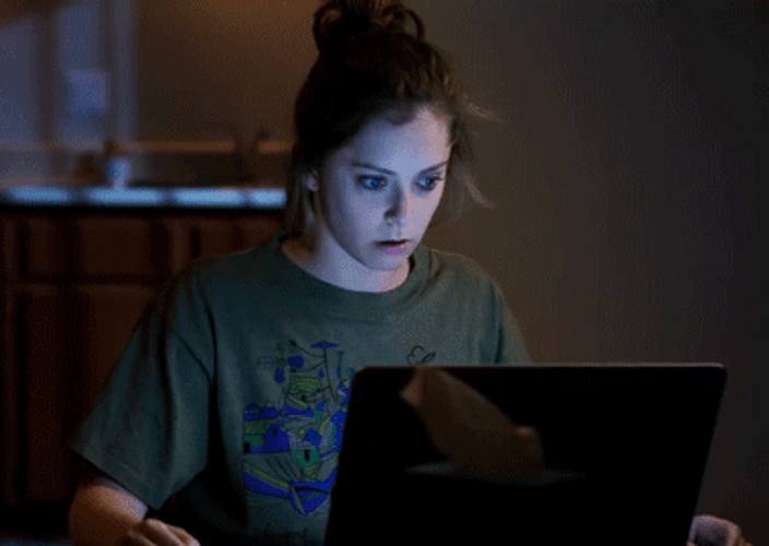 Happy Working Rachel Bloom Satisfied GIF