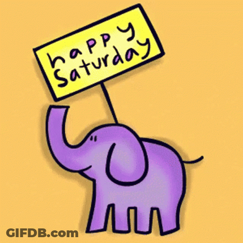 Happy Working Saturday GIF