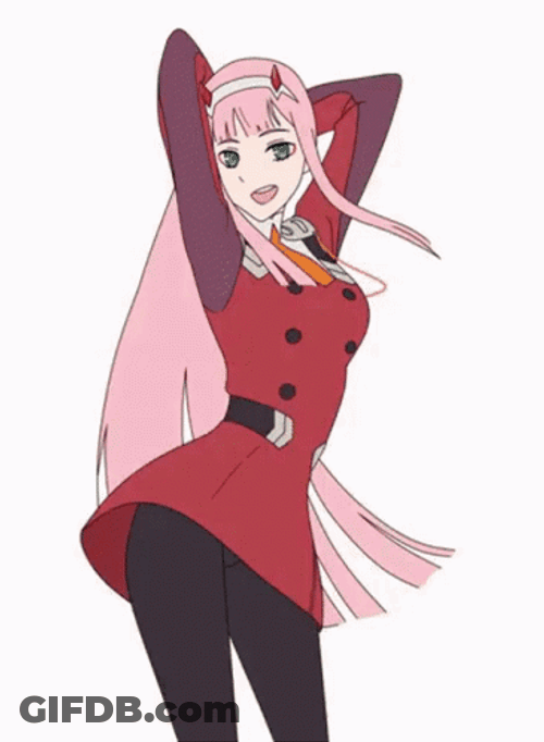 Happy Zero Two Dance GIF