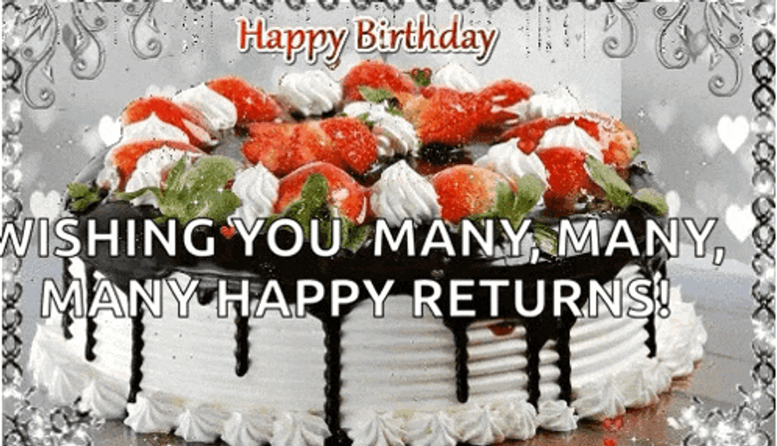Happybirthday Birthdaycake GIF