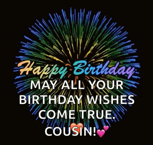 Happybirthday Fireworks GIF
