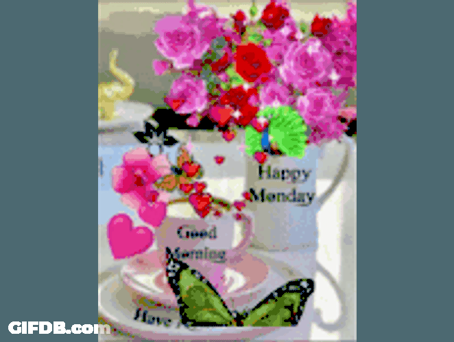 Happymonday Good Morning Monday Sticker GIF