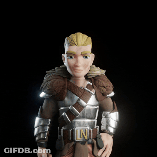 Harald Forkbeard Coin Flip GIF