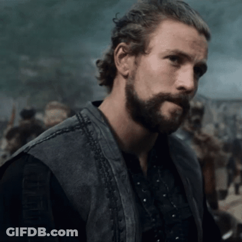 Harald Sigurdsson Handsome Viking Man GIF