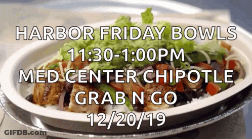 Harbor Friday Bowls Food Plate GIF