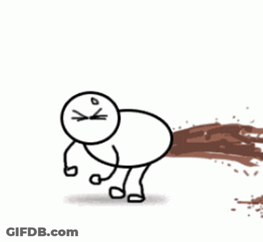 Hard Time Dealing Explosive Diarrhea GIF