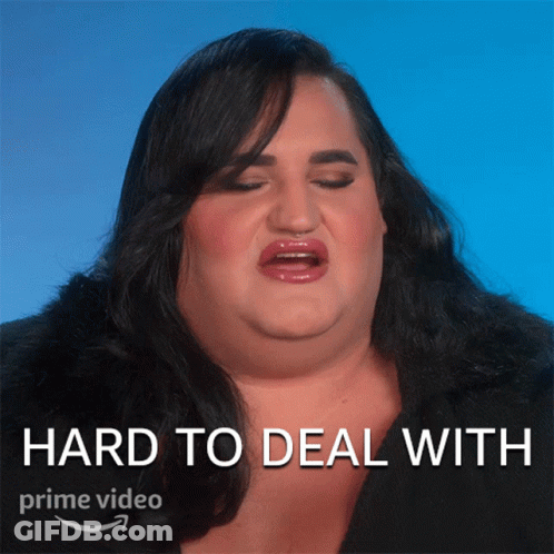 Hard To Deal With Prime Video Woman GIF