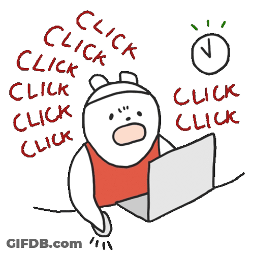 Hard Work Cramming Typing Panic GIF