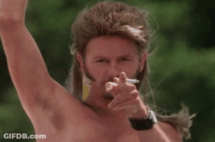 Hardcore Hillbilly David Spade Pointing GIF
