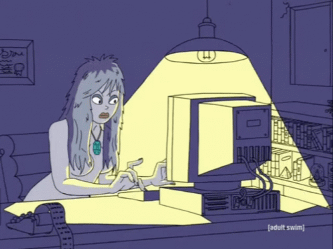 Hardworking Animated Independent Woman GIF