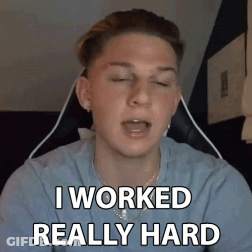 Hardworking Connor Bobay GIF