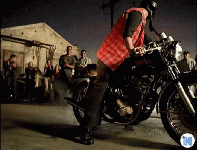 Harley Davidson Happy Birthday Biker Wave GIF