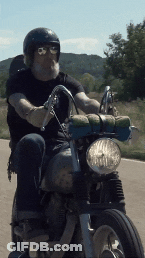 Harley Davidson Happy Birthday Chill Ride GIF