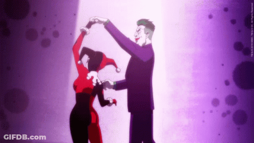 Harley Quinn And Joker Waltz GIF