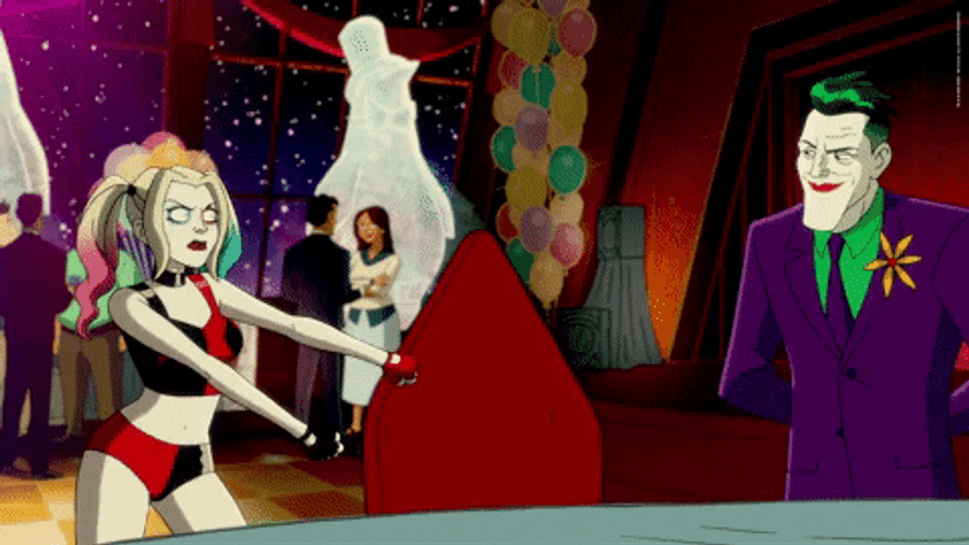 Harley Quinn Floss Dance GIF