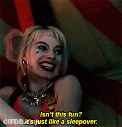 Harley Quinn Smiling Says Isn T This Fun GIF