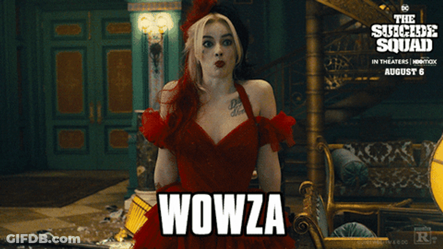 Harley Quinn Wowza This Is Game Changing GIF