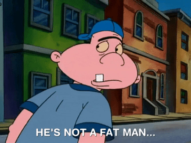 Harold Berman He's Not A Fat Man GIF